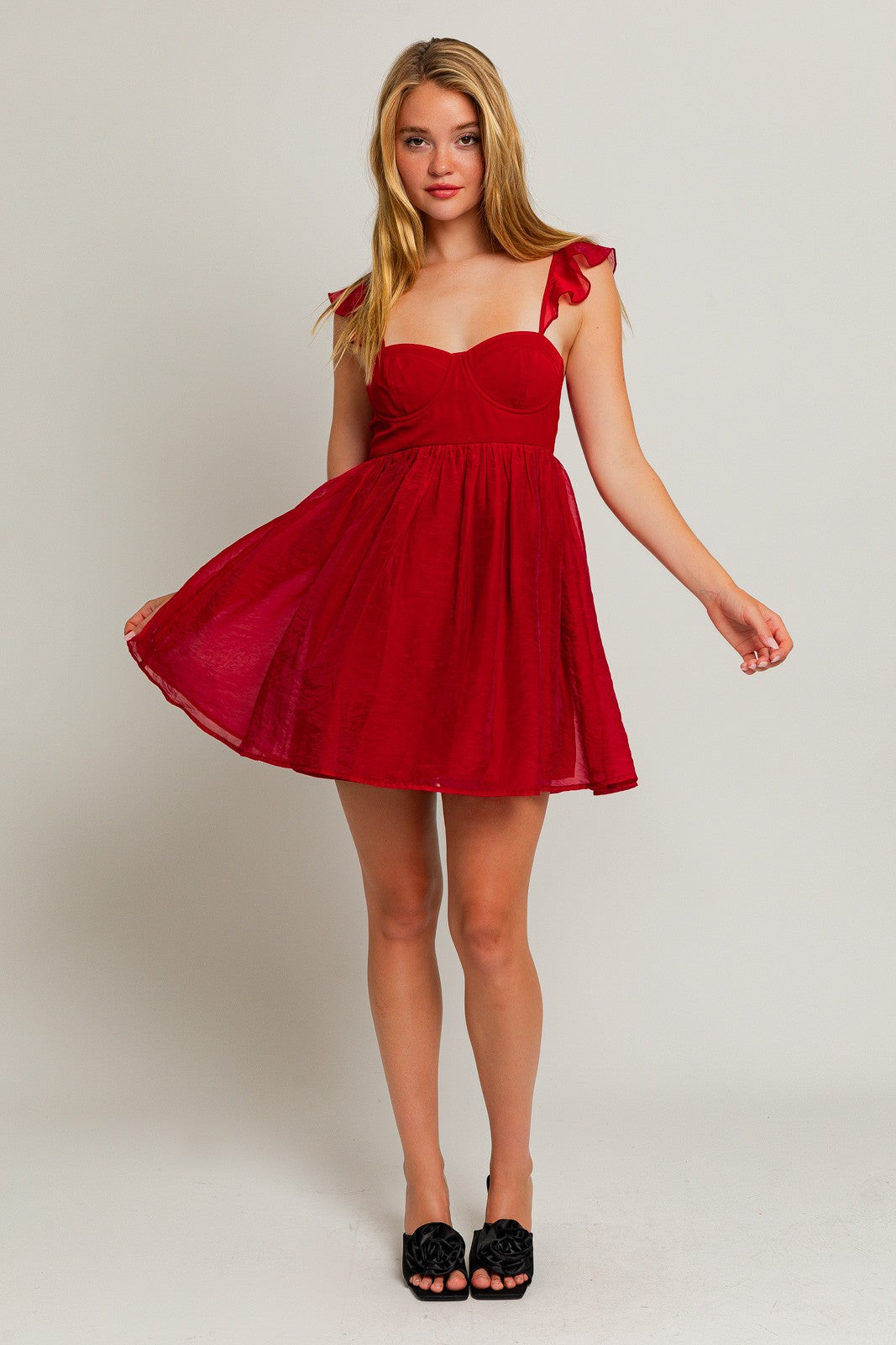 Jessica Ruffle Summer dress