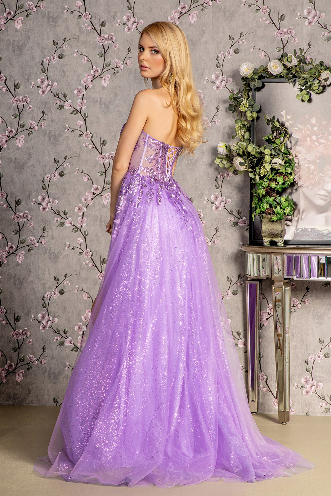 Mariam Sequin Prom Dress, formal dress
