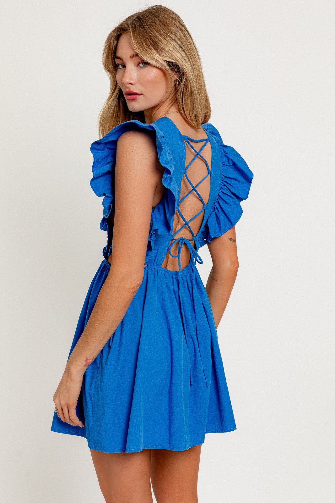 Loris Blue Summer Dress