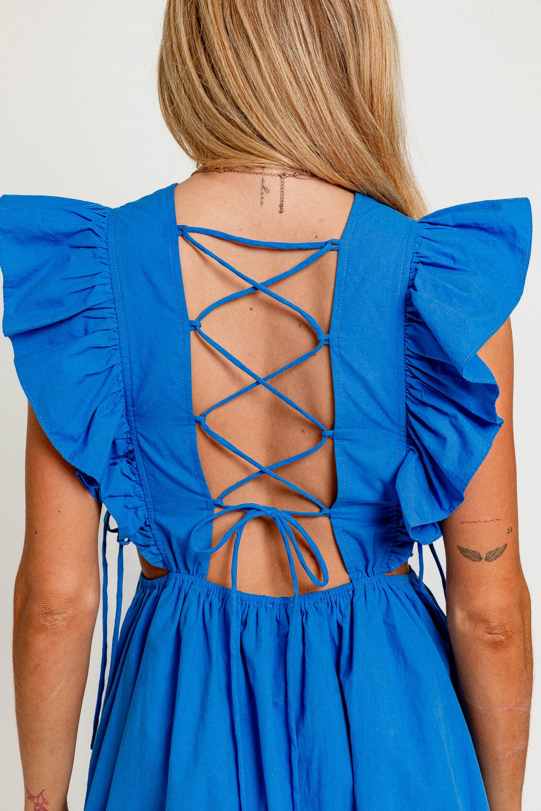 Loris Blue Summer Dress