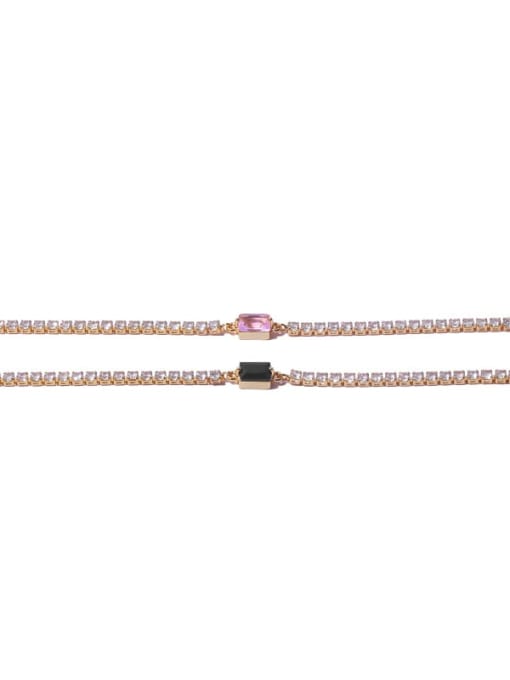 Single Pendant tennis Bracelet