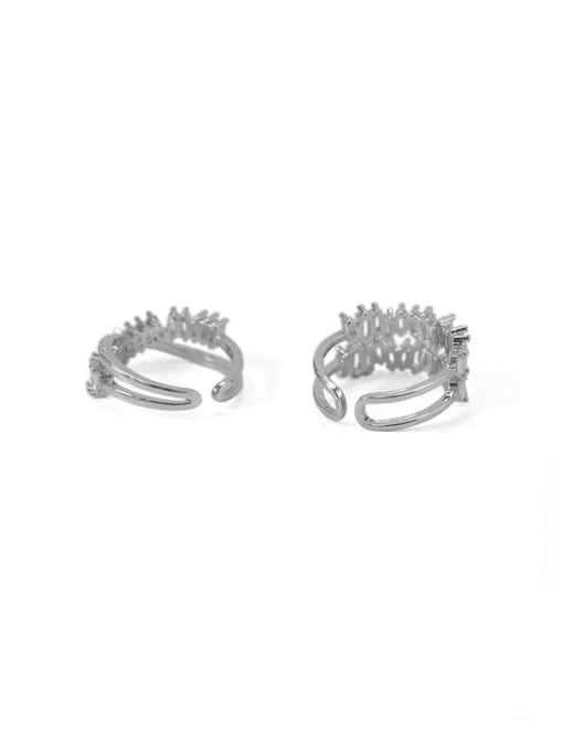 Luxury Irregular Silver Band