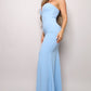 Bottega Light Blue Maxi gown