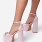 Brianna Light Pink Platform heels