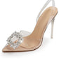 Royalty Clear heels