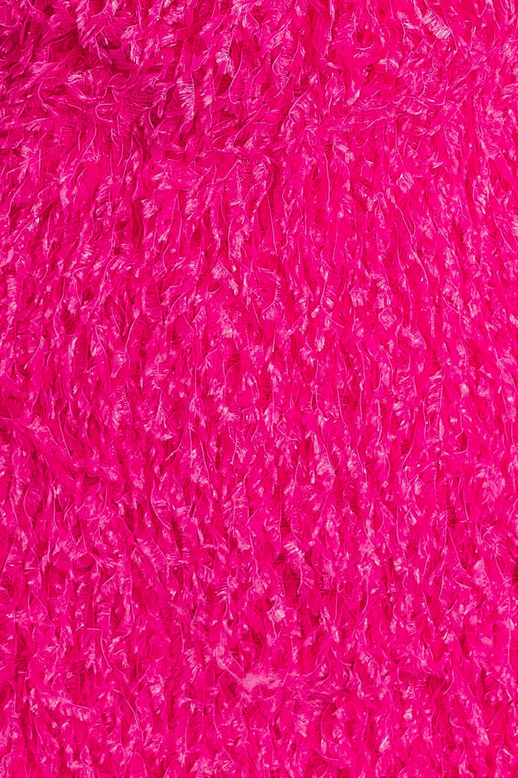 Layla Pink fur Mini dress