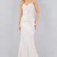 White mermaid Gown