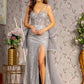 Tara silver formal dress, prom, wedding guest, formal wear, dresses