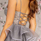 Tara silver formal dress, prom, wedding guest, formal wear, dresses