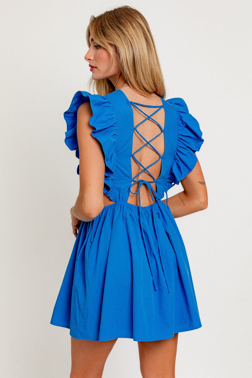 Loris Blue Summer Dress