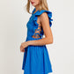 Loris Blue Summer Dress