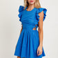 Loris Blue Summer Dress