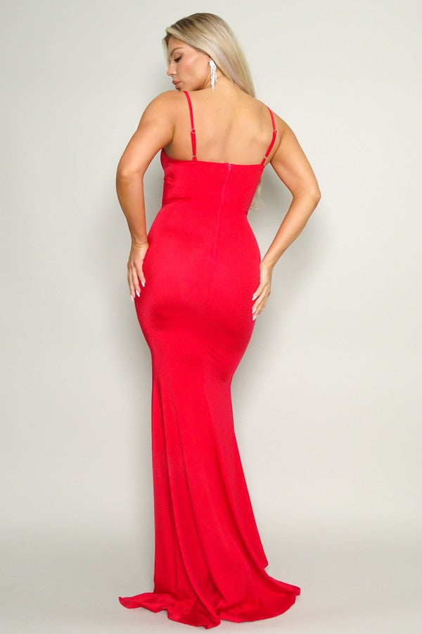 Faye Red Gown