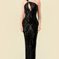 Amanda Sequin Black gown