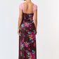 Angela Floral Mesh Maxi