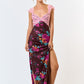 Angela Floral Mesh Maxi