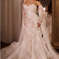 Stephanie White Mermaid Wedding Gown