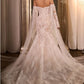 Stephanie White Mermaid Wedding Gown