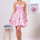 Kayla Pink Pleated dress