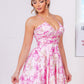 Kayla Pink Pleated dress