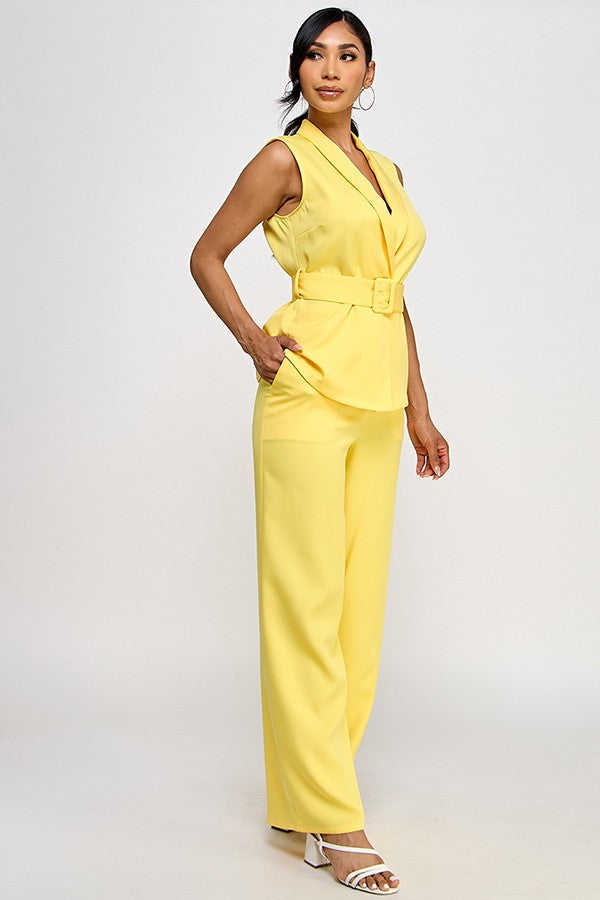 Cori Blazer Pant suit set