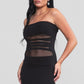 Black Arianna Bodycon Maxi Dress