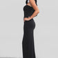 Black Arianna Bodycon Maxi Dress