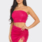 Mariana tube top skirt set