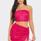 Mariana tube top skirt set