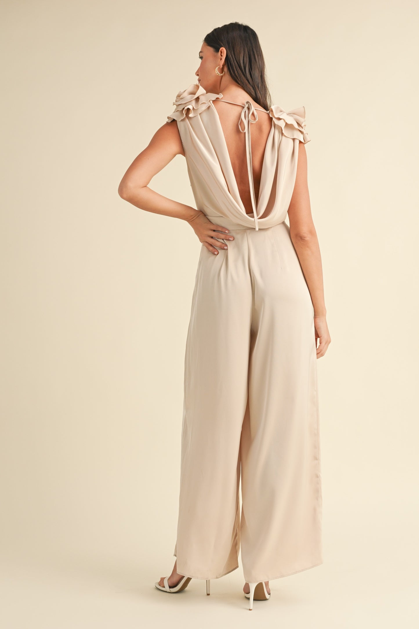 Gabriella Cowl Pant suit