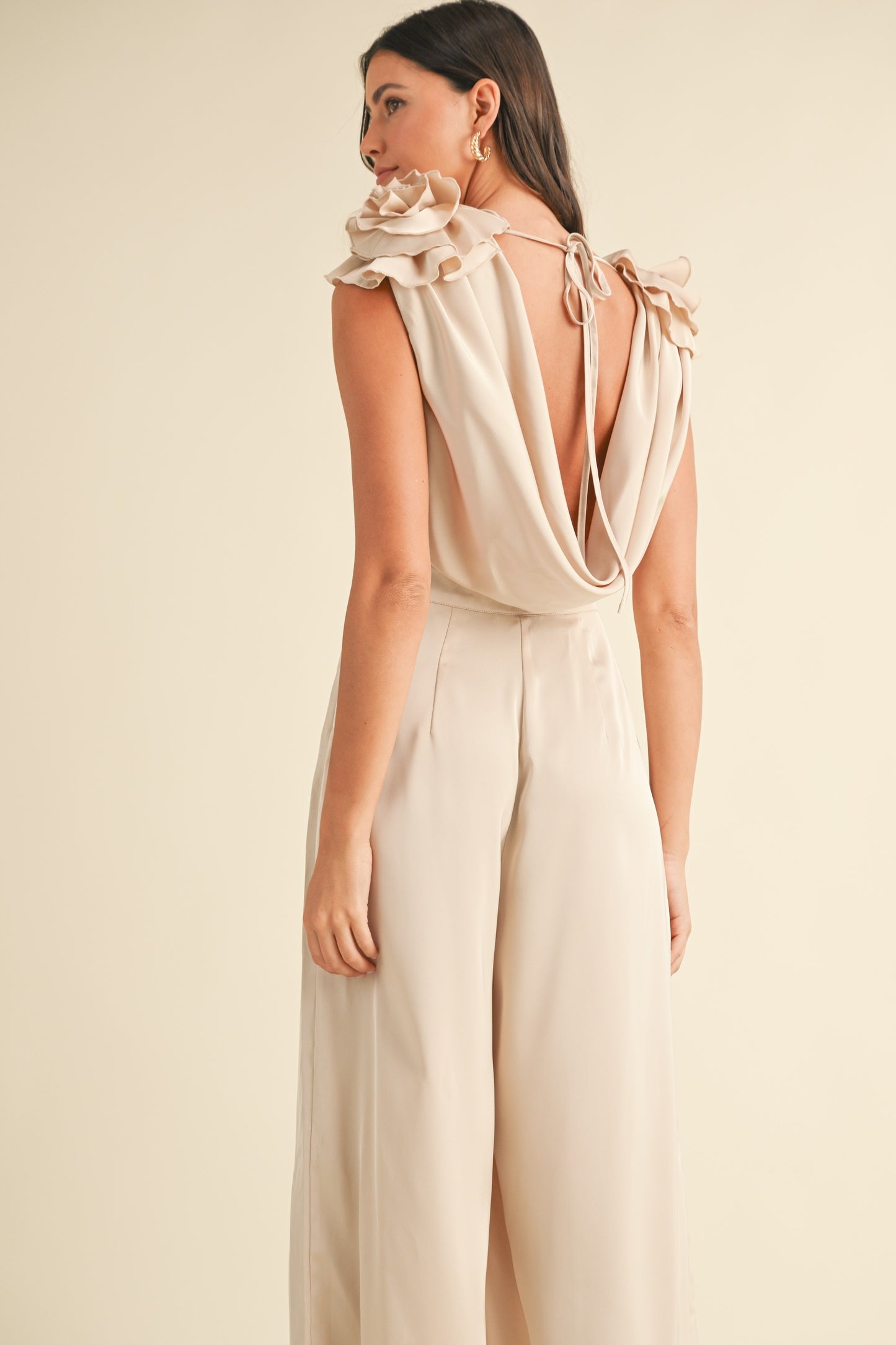 Gabriella Cowl Pant suit