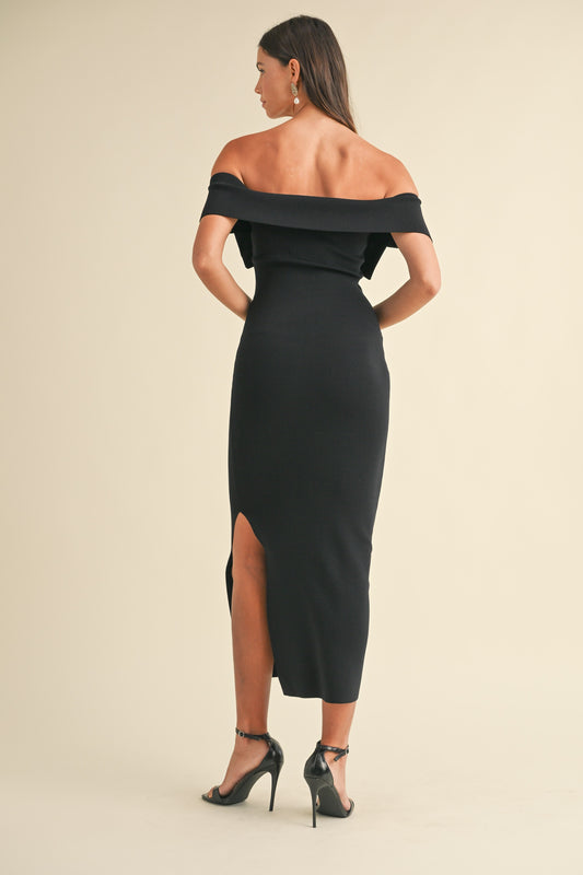 Maybel Bow Bodycon Dress