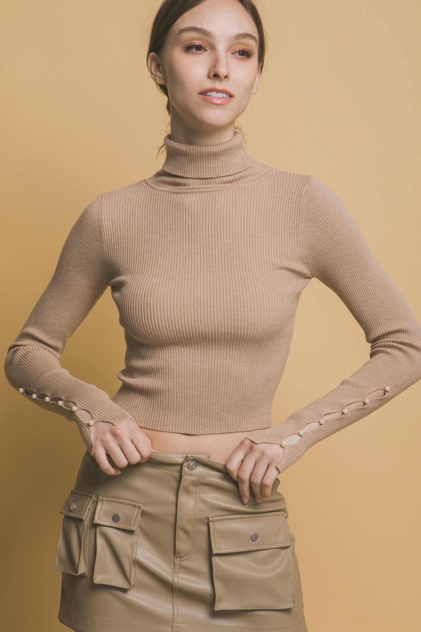 Adaline Turtle neck top