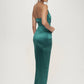 Tony Hunter green Corset gown