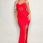 Faye Red Gown