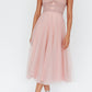 Leslie Pink Long tutu Maxi Dress