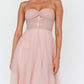 Leslie Pink Long tutu Maxi Dress