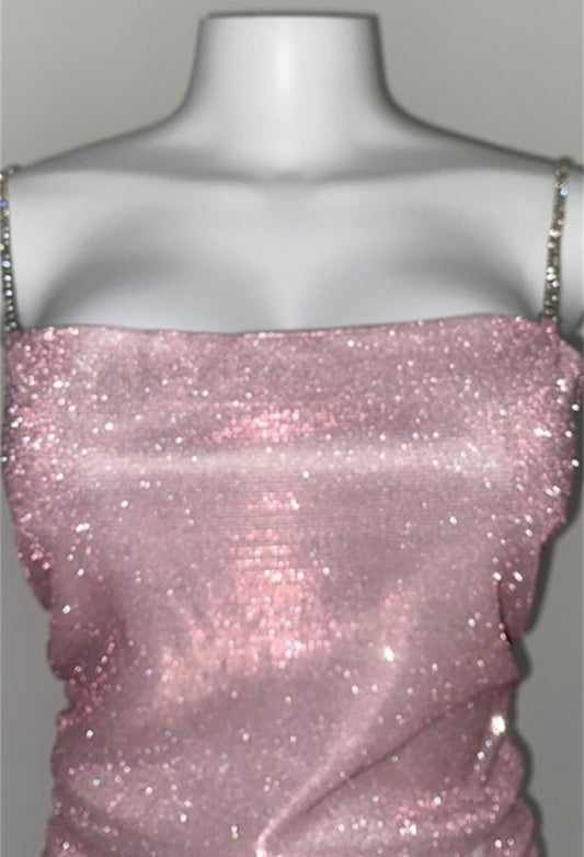 Laura glitter mini dress