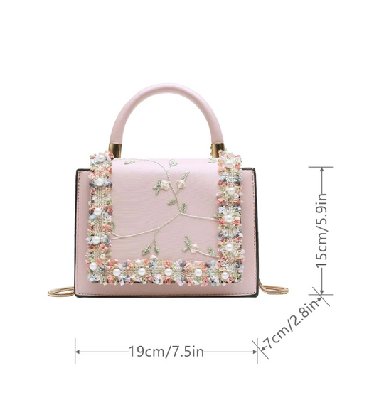 Boss babe pink hand bag