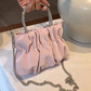 Elizabeth Pink Ruched bag