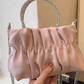 Elizabeth Pink Ruched bag