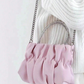 Elizabeth Pink Ruched bag