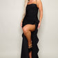 Pricilla Black Maxi dress