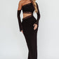 Bianca Black Lace maxi