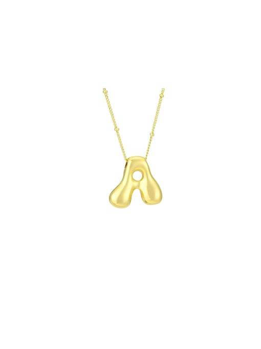 Brass Yellow gold Initial Letter