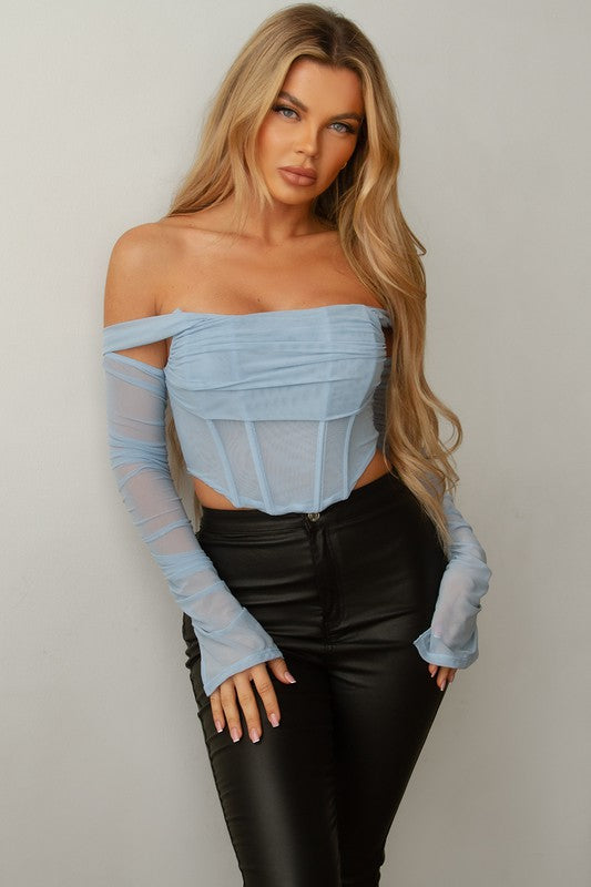 Eleanor Mesh Top