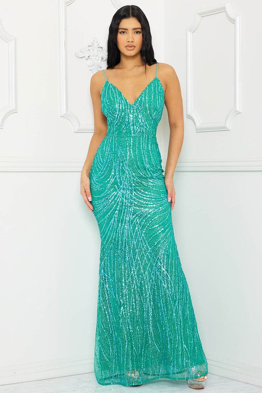 Miss Mermaid Gown