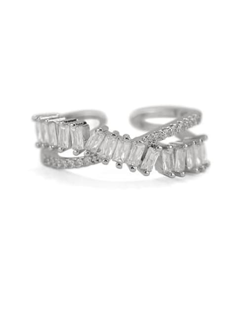 Luxury Irregular Silver Band