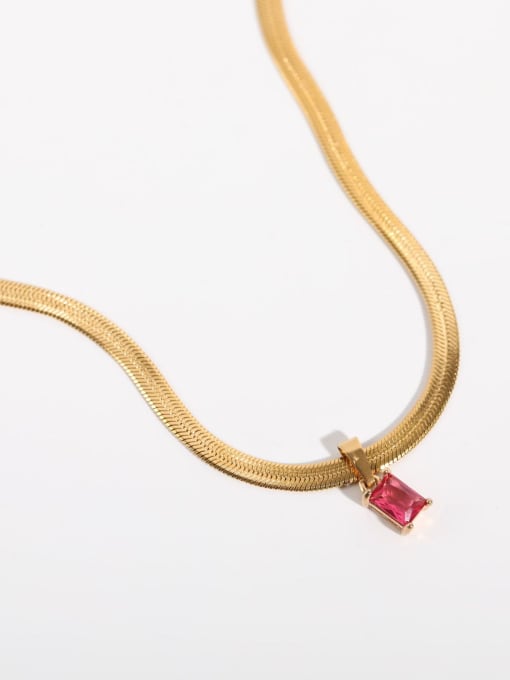 18k Gold plated pendant necklace