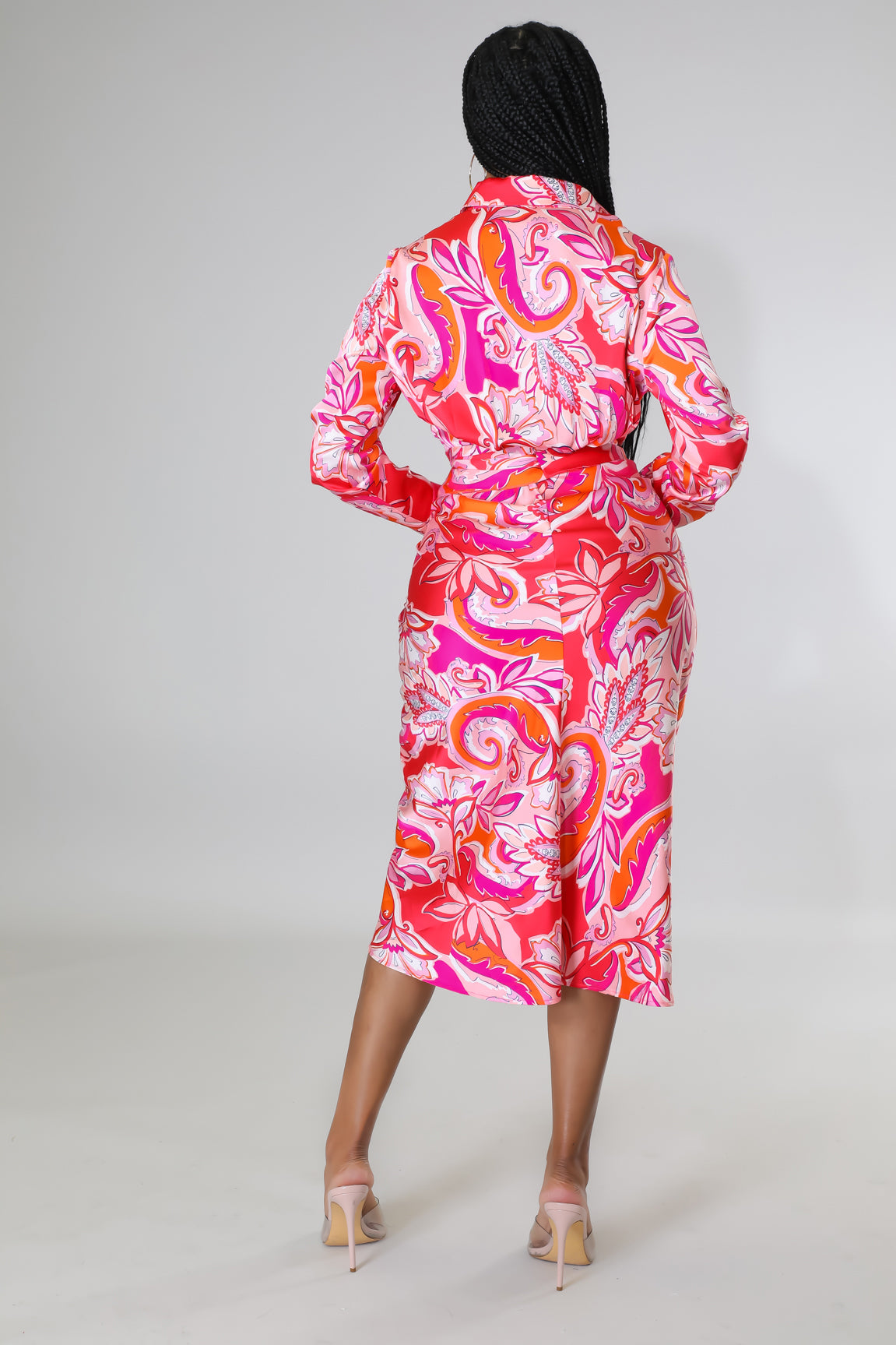 Multicolor Jessie Wrap Dress